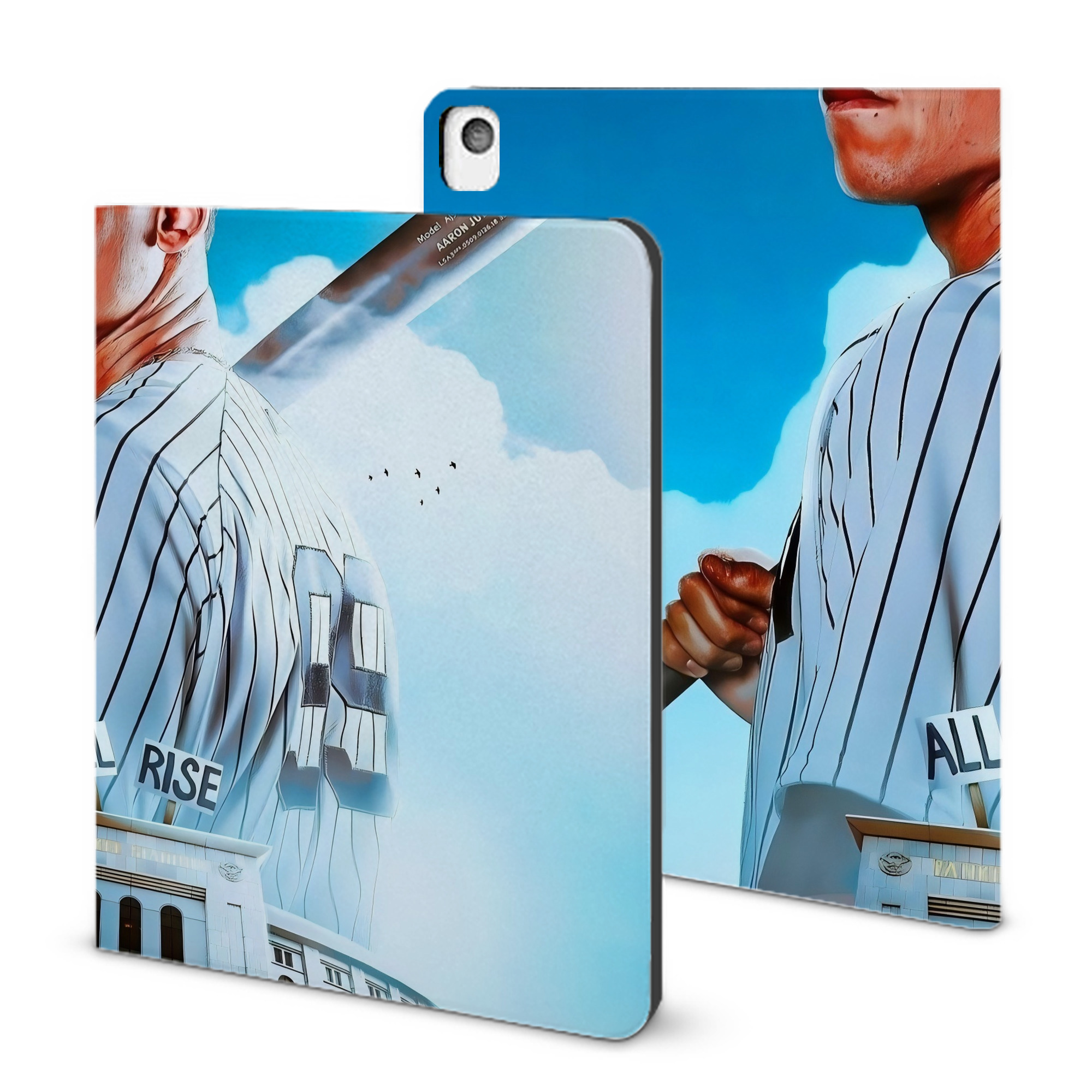 Aaron Judge 99 All Rise IPad Book-Style Case With Pencil Slot – Slim PU & TPU Cover – Full Protection, Precise Fit, Water & Scratch Resistant
